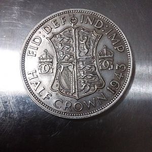 1943 Half Crown