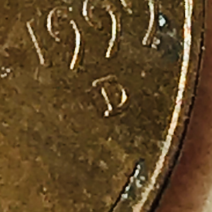 1999 D Penny