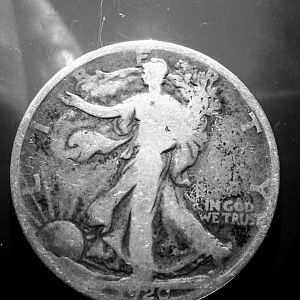 1920 Half Dollar--Circulates