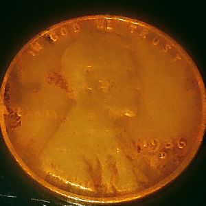 1936 D wheat penny error??