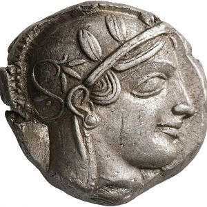 Attica, Athens. (Circa 454-449 BC)