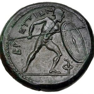 Bruttium, The Brettii. (Circa 211-208 BC)