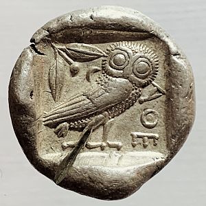 Attica, Athens. (Circa 475-465 BC)