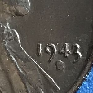 1943 Steel Cent