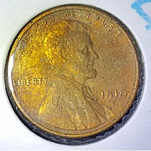 1910 US PENNY CENT COIN