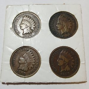 INDIAN US PENNY CENT COIN
