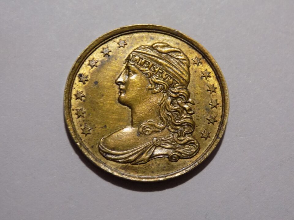 1852 General Tom Thumb Token- Reverse