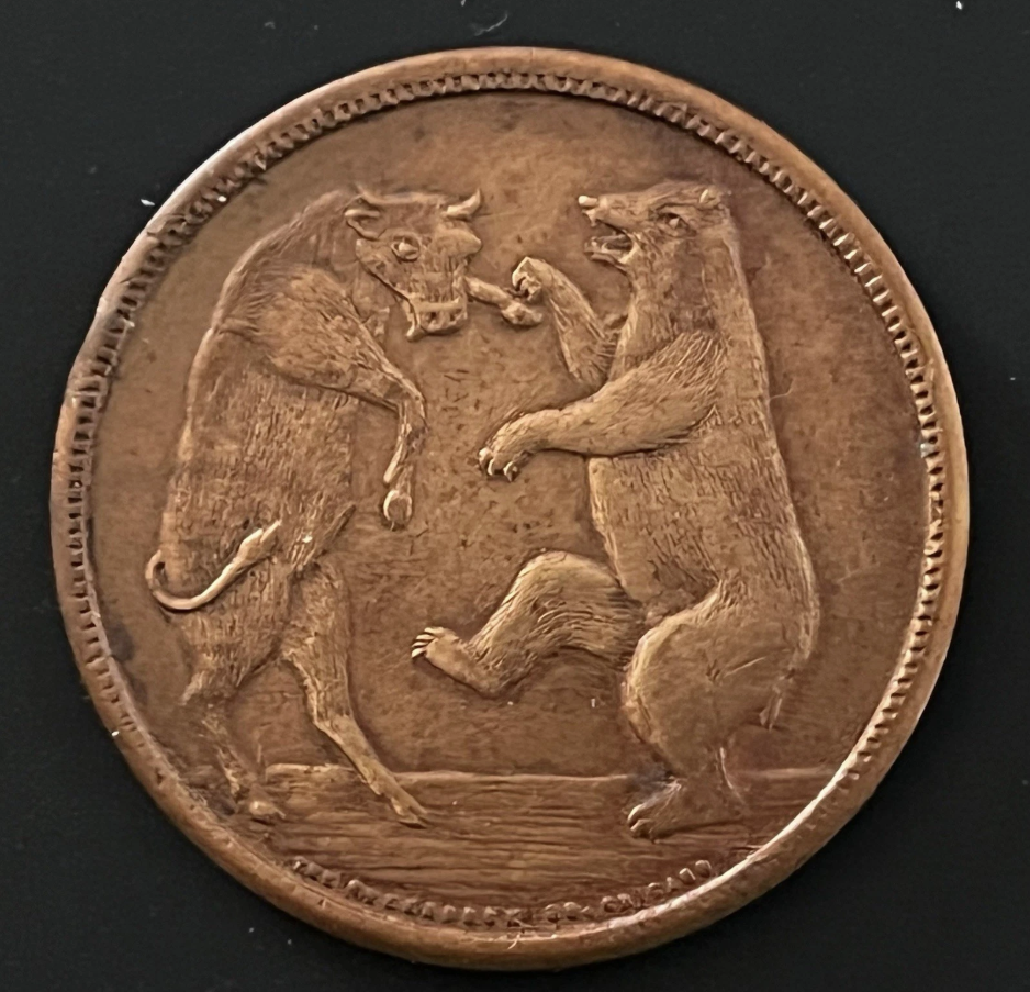 1910 Bear in Mind Token-Garber for County Treasurer Franklin Township