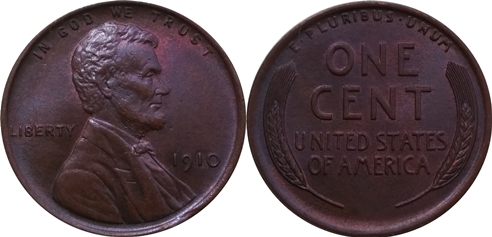 1910 Wheat Cent