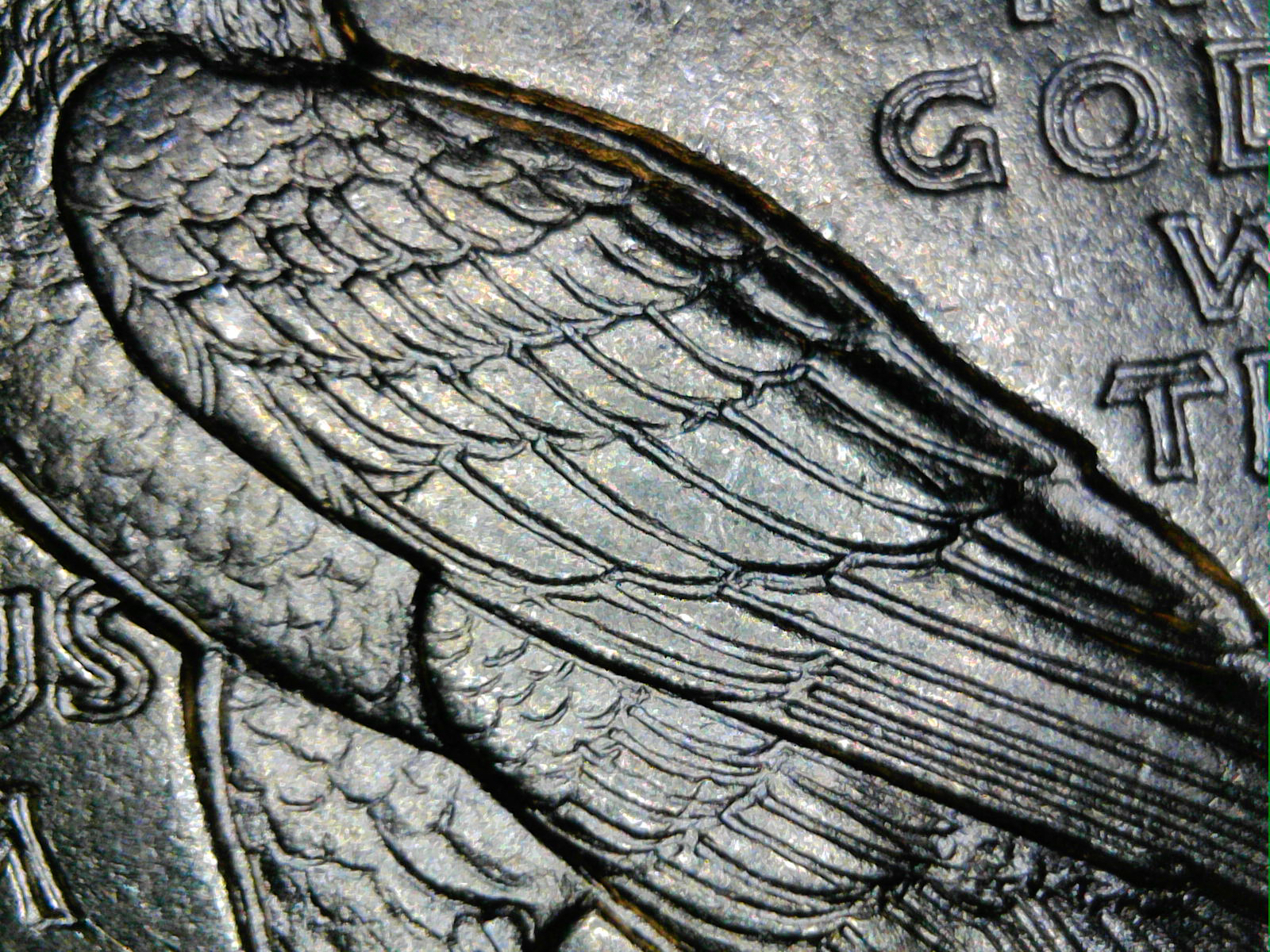 1911D Quarter Eagle Reverse Center