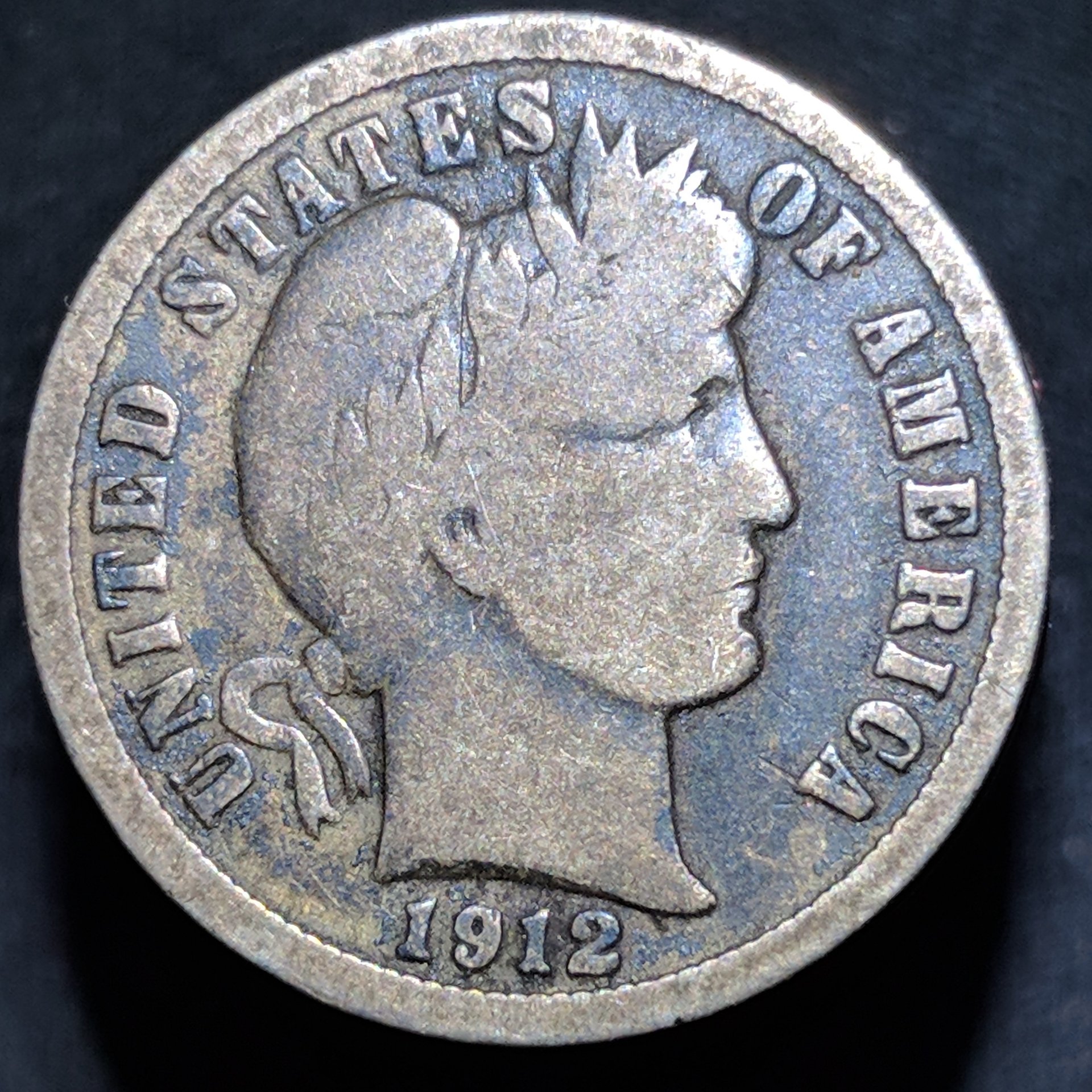 1912 Liberty Head Dime