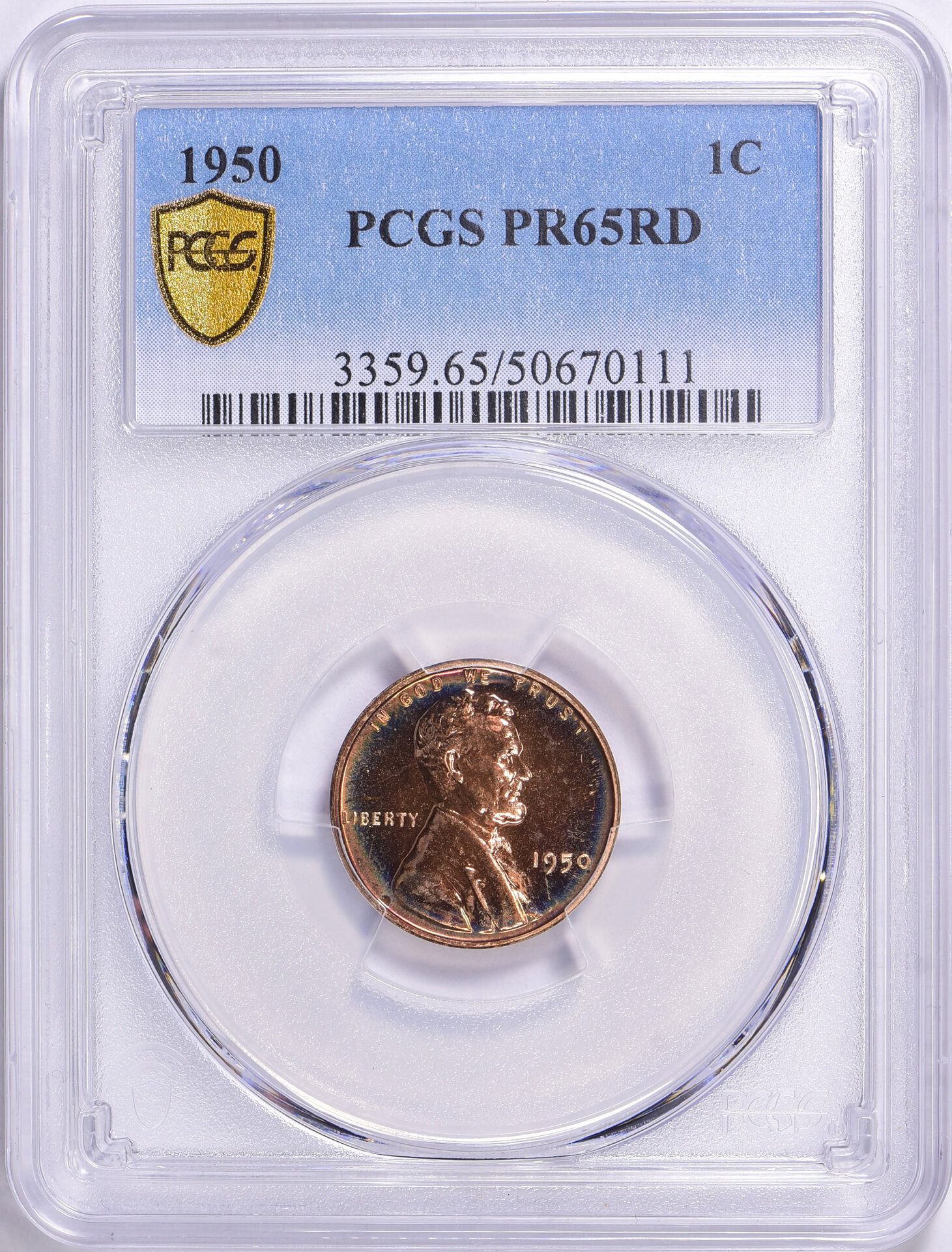 1950 1c pr 1