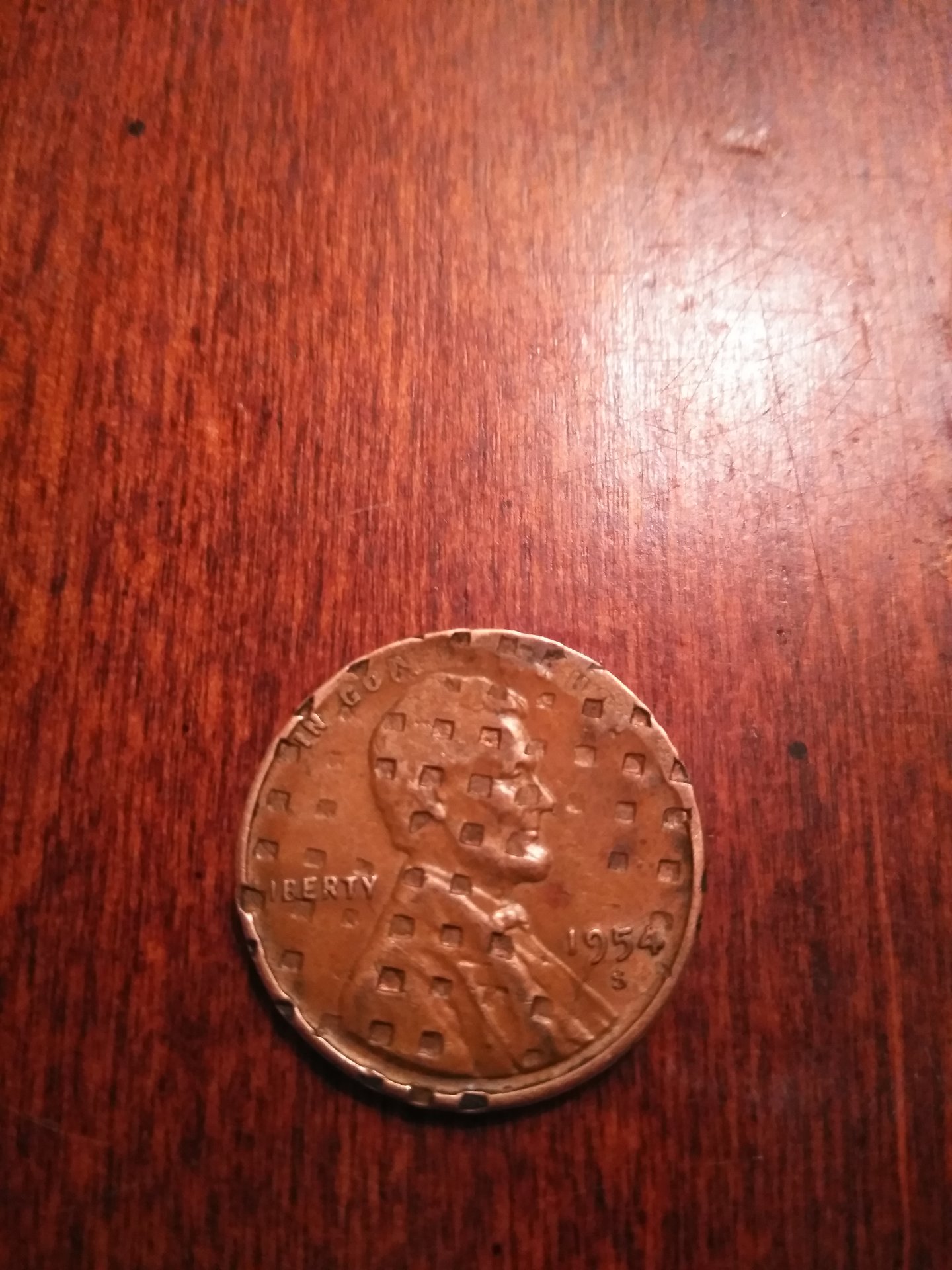 1954 S PENNY!