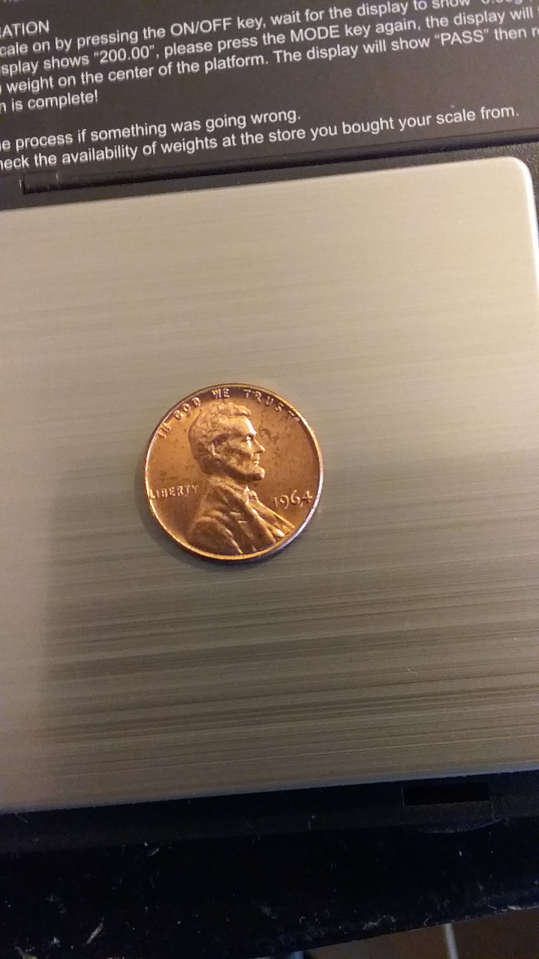 1964 Lincoln cent obverse