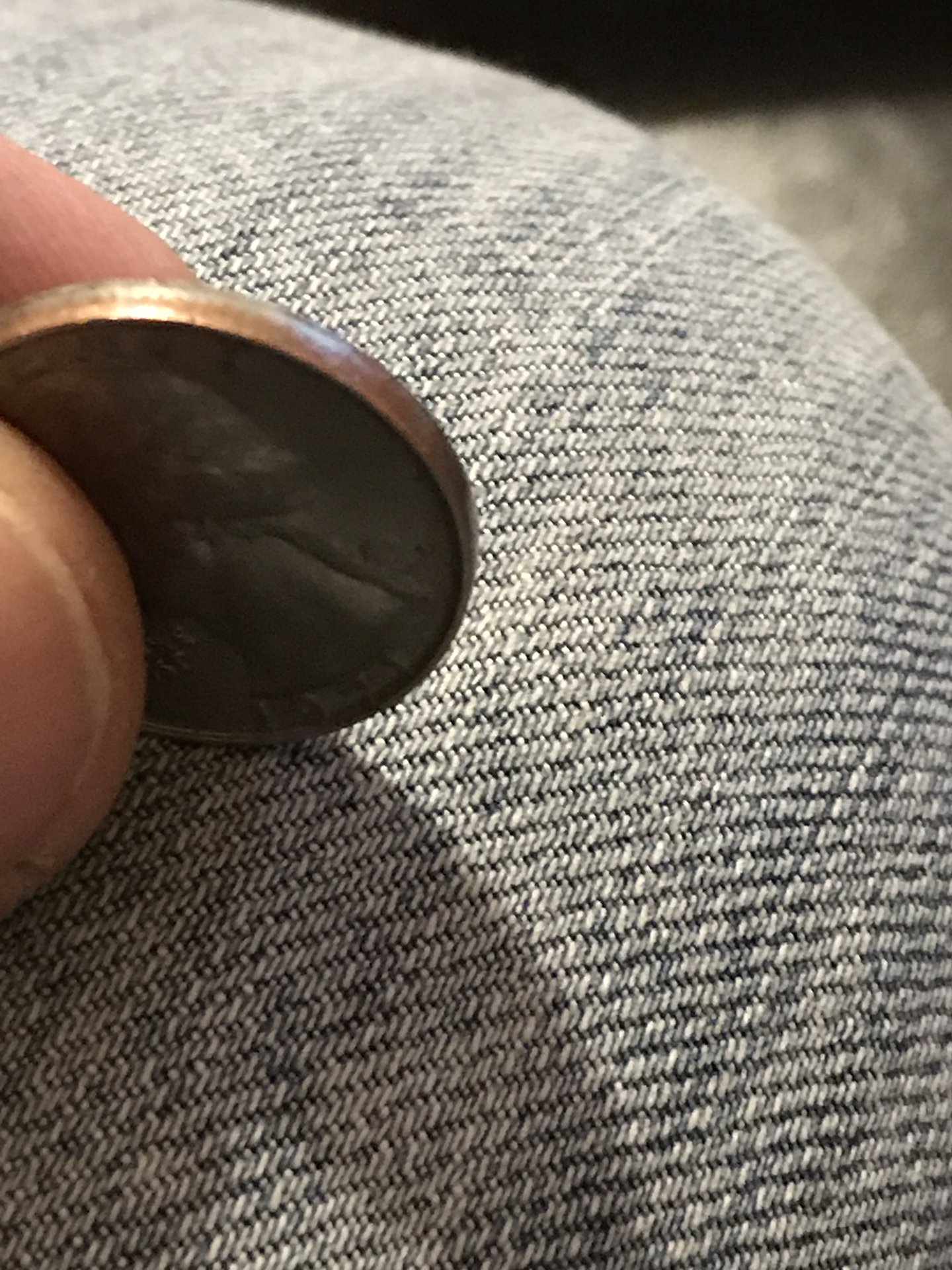 1971 quarter double stamp with no ridges