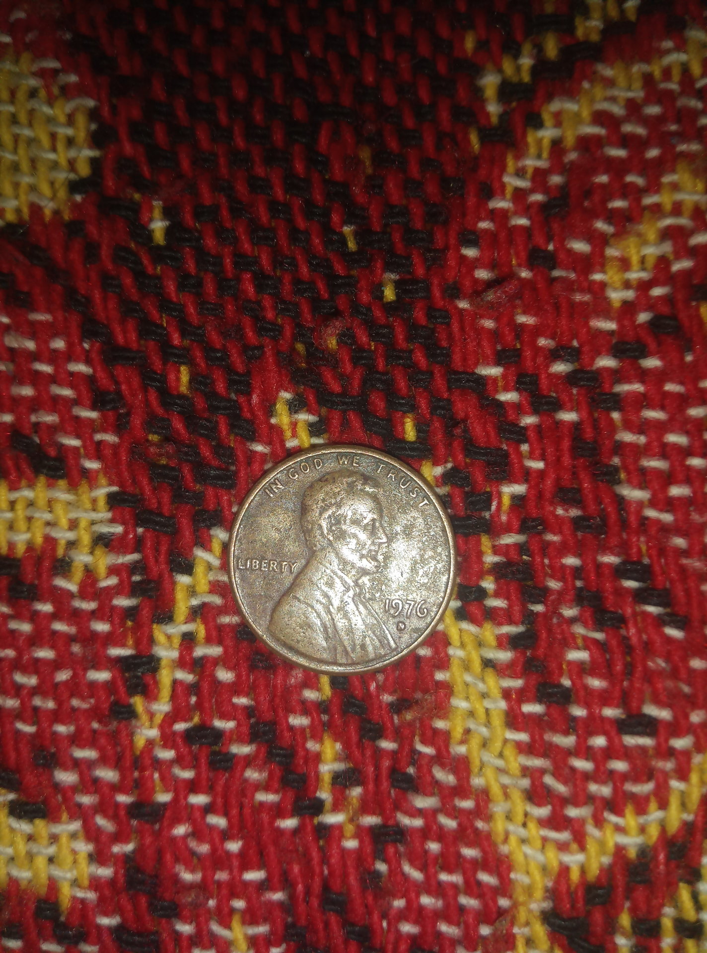 1976 Lincoln vent mint error