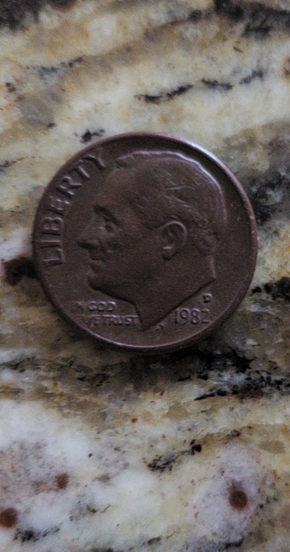 1982 error copper Dime Coin Talk