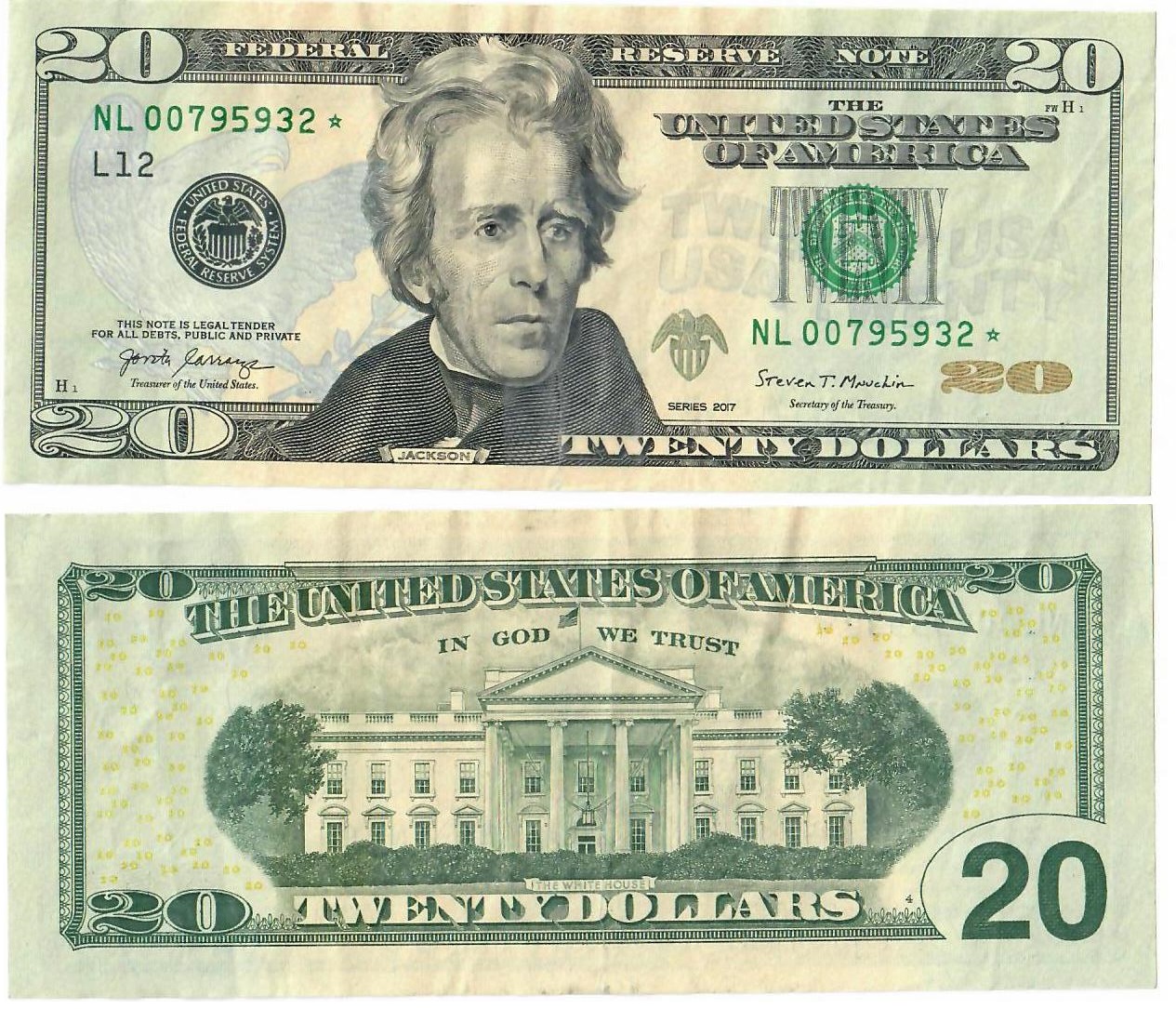 2017 Star Note NL 00795932* Coin Talk
