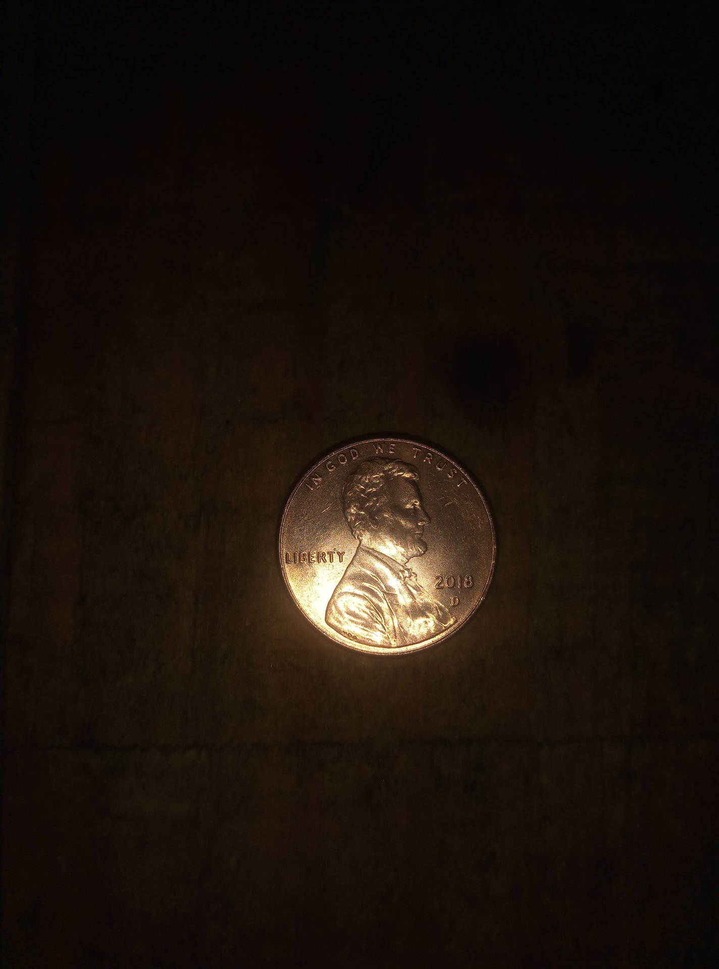 2018 d Lincoln penny double die