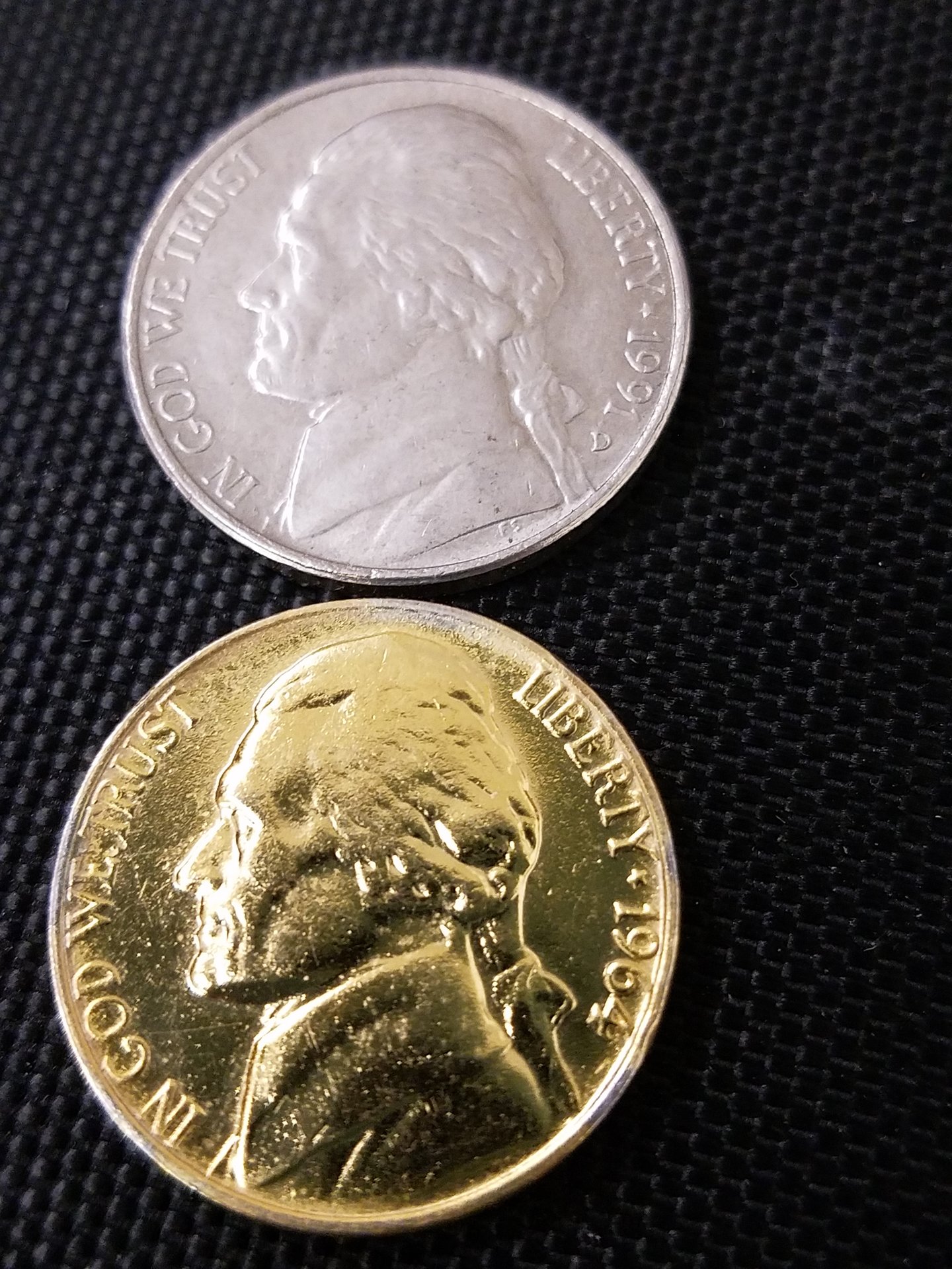 64 nickel gold