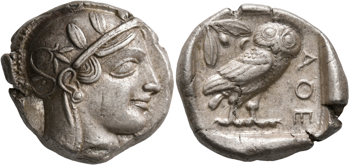 Attica, Athens. (Circa 454-449 BC)