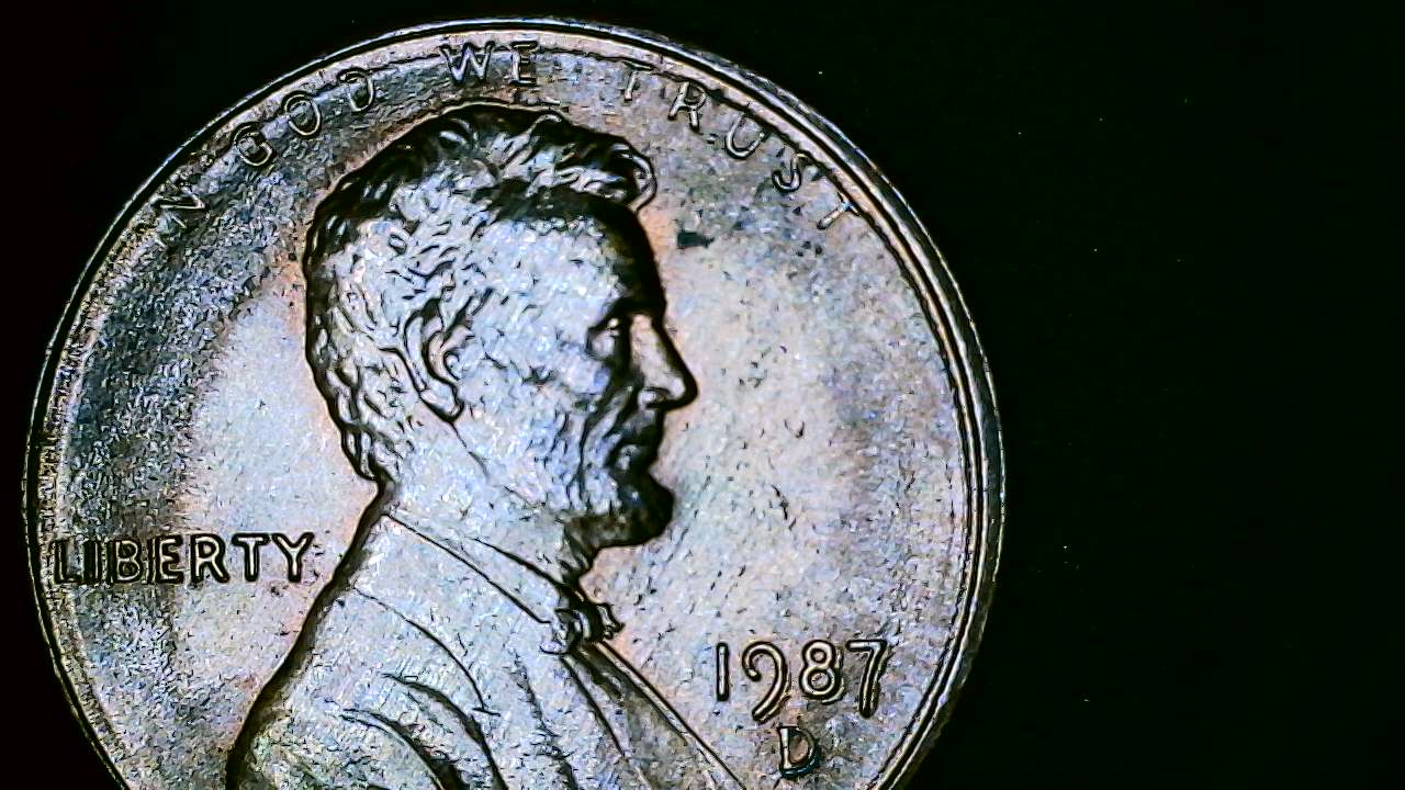 edge around top of penny