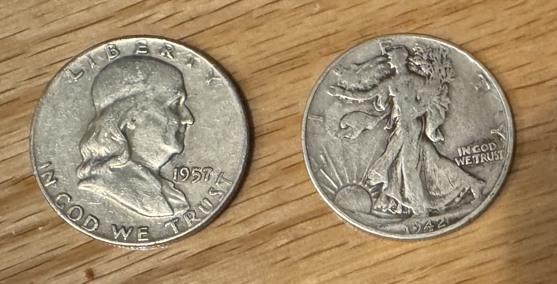 Half dollars obverse