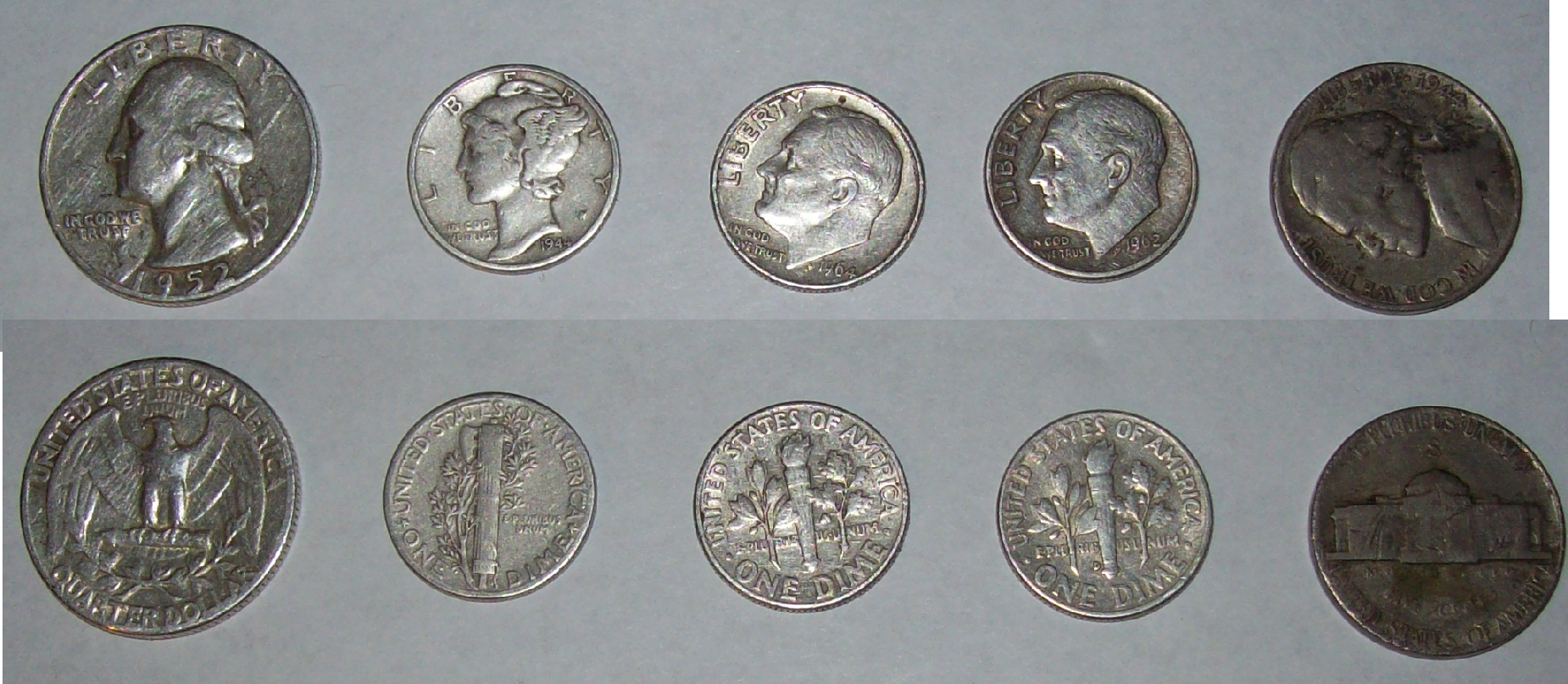 Silver coins