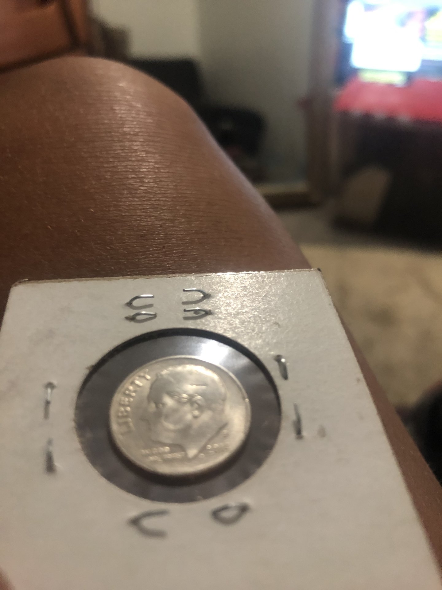 The back of the dime