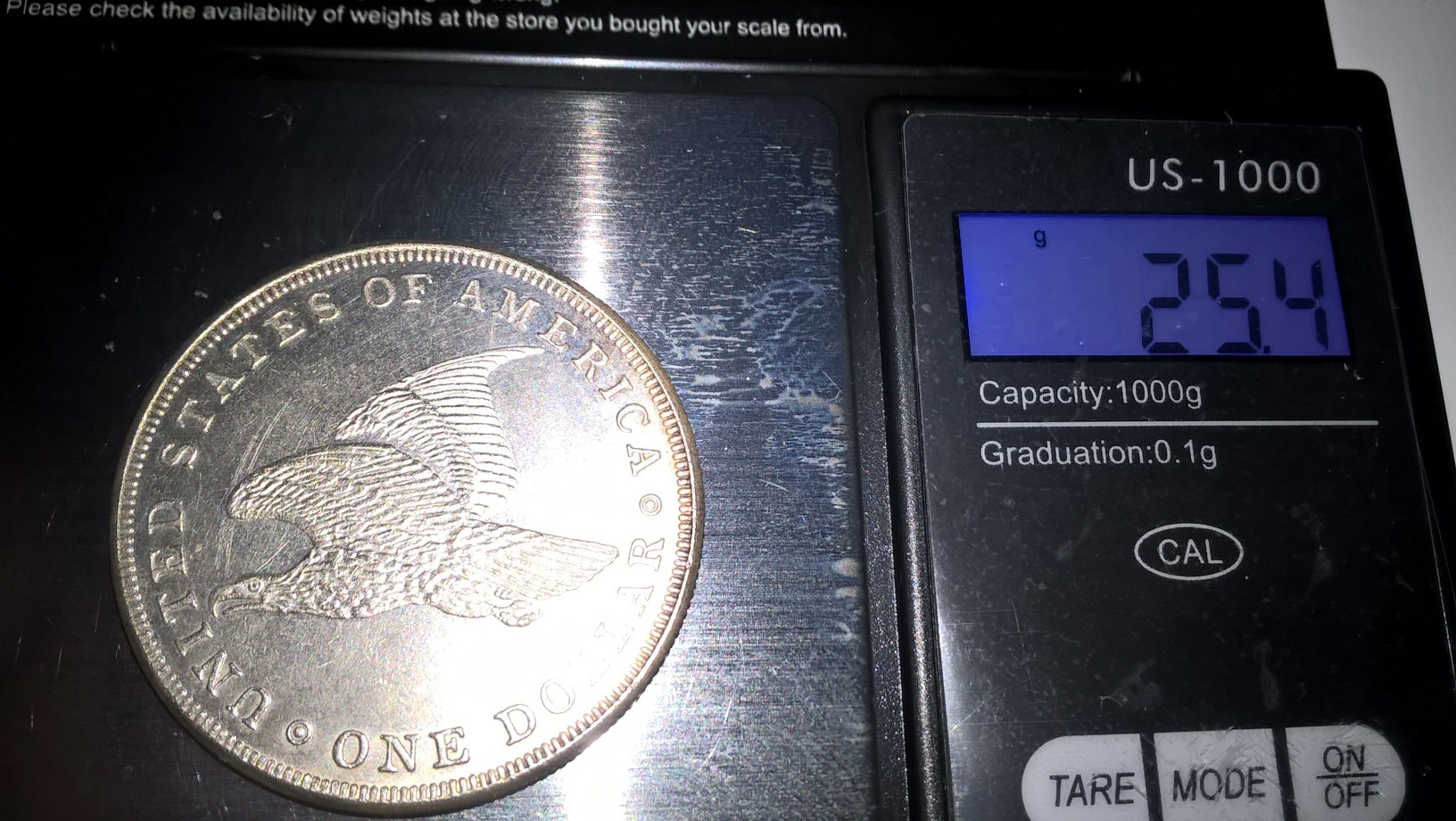 Vintage Silver Dollar