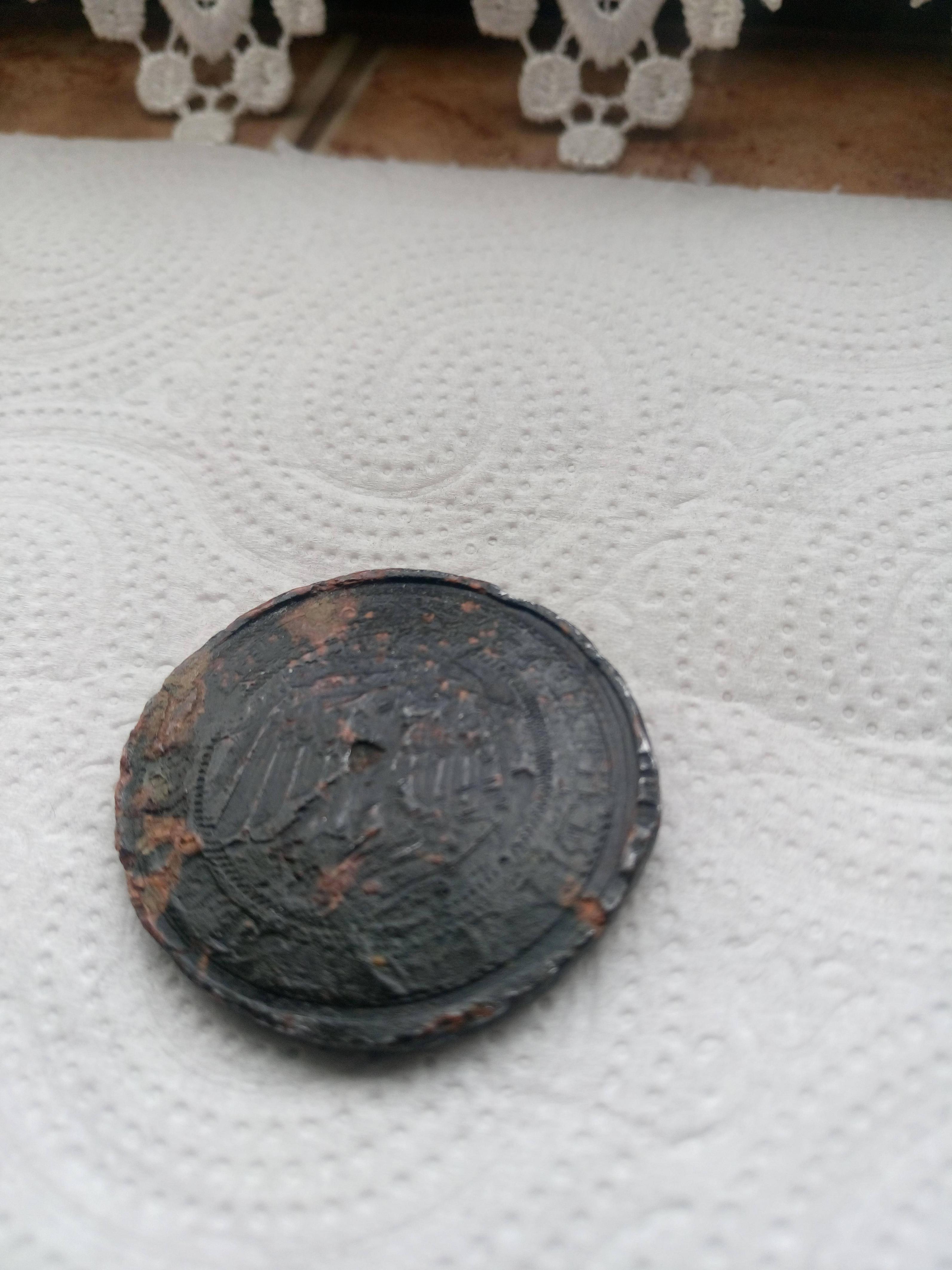Need to identify Old leadbronze large coin Coin Talk