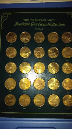  Franklin mint antique car coin collection value with Retro Ideas