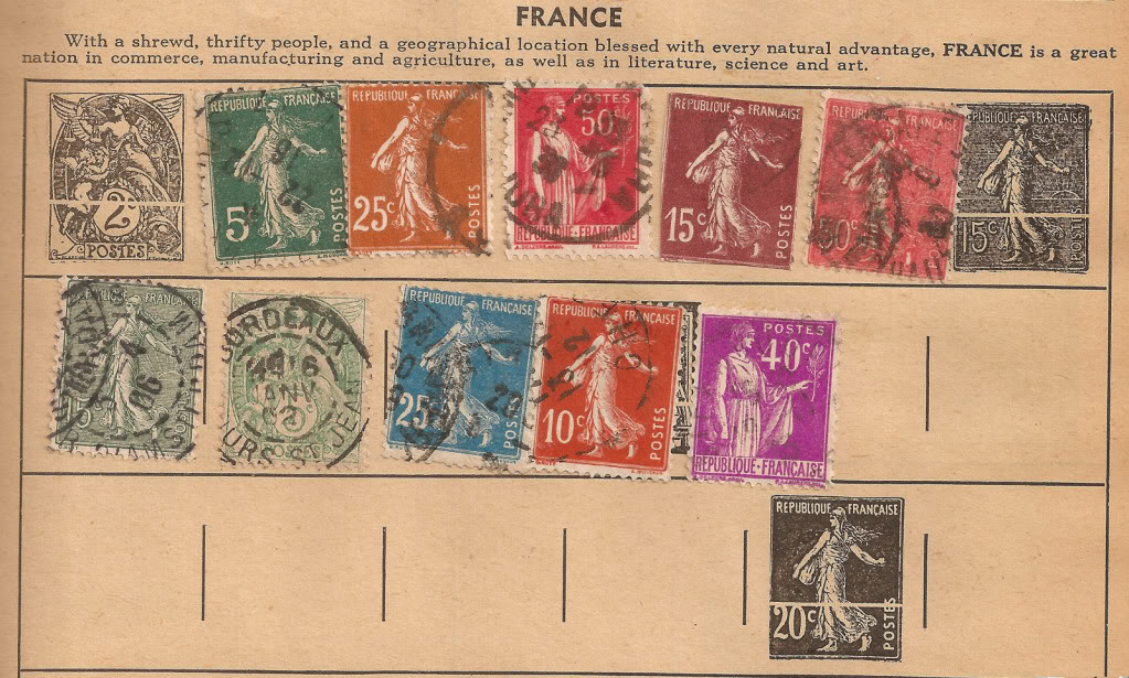 1906-38 Sower - cameo - FRANCE - 5c JAUNE TYPE SEMEUSE - N° Yvert 158 OBL.  SUR ENVELOPPE PETIT FORMAT DE 1922