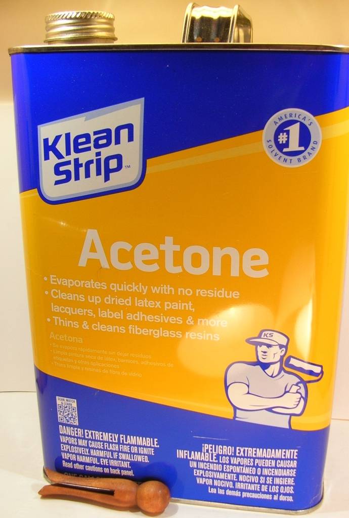 acetone from boots