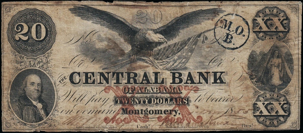 20 Долларов в США В 1791. USD Central Bank. 18 Долларов. 18 долл