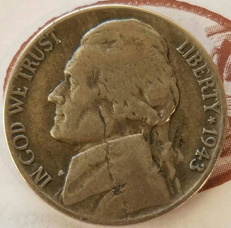 Is a 1943 P nickel rare?